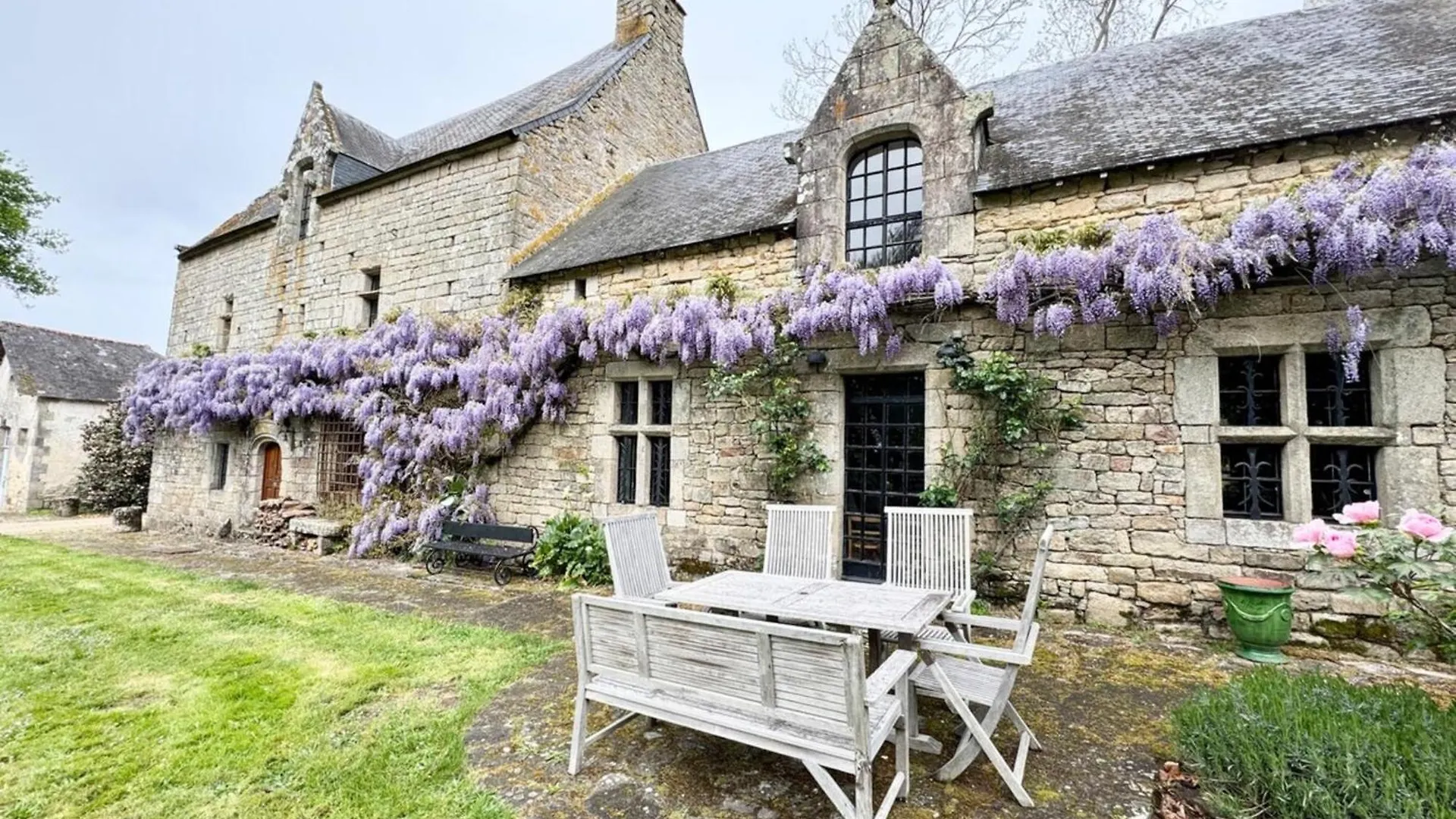 Longere D'Epoque Au Coeur D'Un Domaine Villa Carnac Fransa