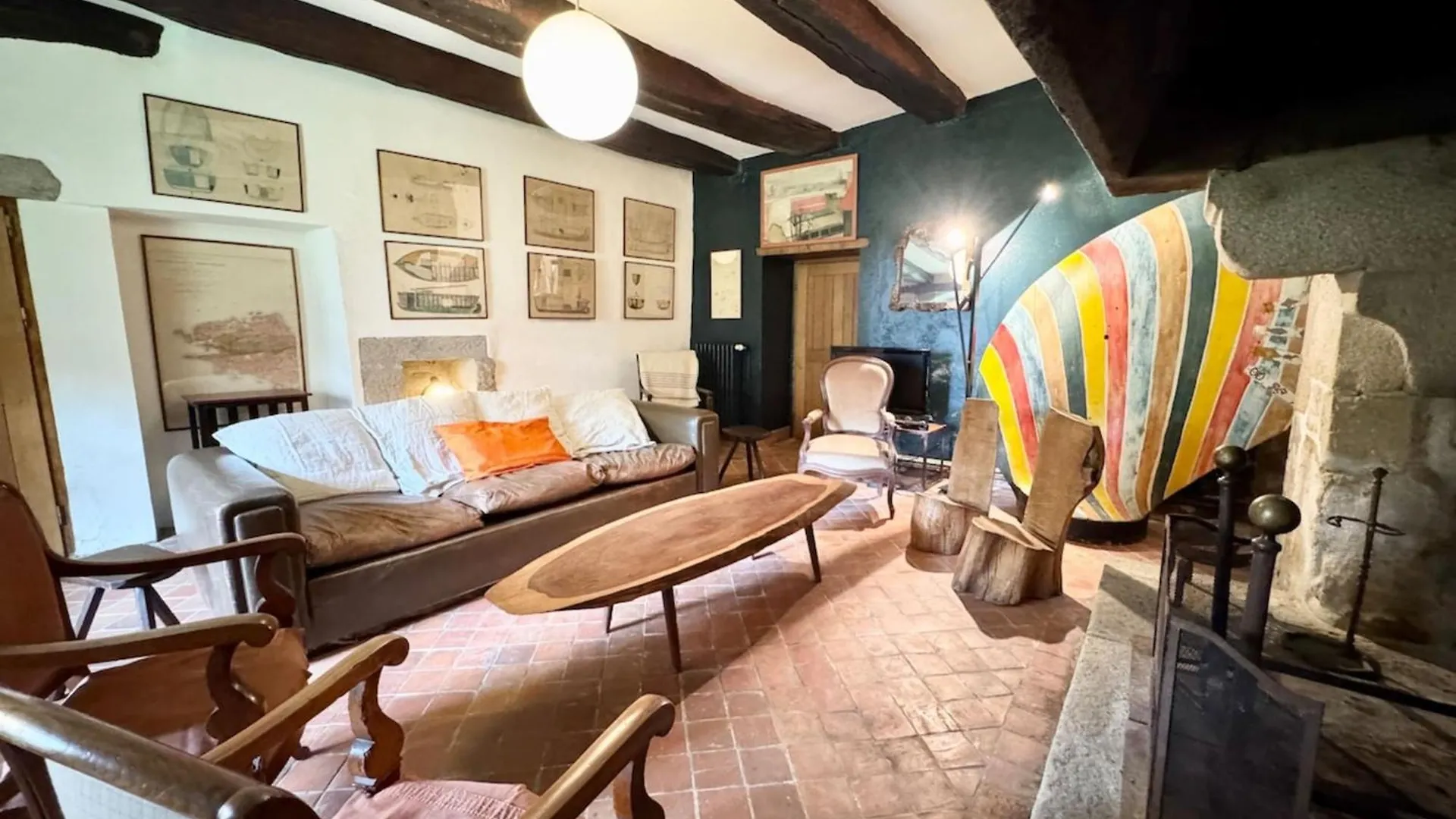 Longere D'Epoque Au Coeur D'Un Domaine Villa Carnac Fransa